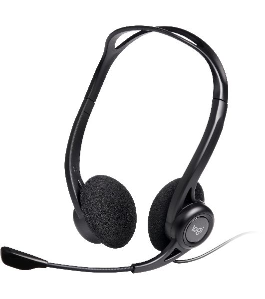 Гарнитура Logitech PC Headset 960 Stereo чёрный, проводная, USB