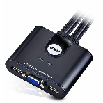 Переключатель ATEN 2-Port USB VGA Cable KVM Switch with Remote Port Selector, фото 1