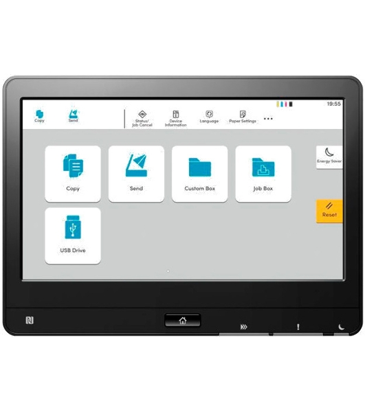 МФУ лазерное Kyocera TASKalfa 2554ci (1102YP3NL0/1102YP3NLV), A3, цветной, печ. до 25 стр/мин. (А4 ч/б) до 12 стр/мин. (А4 цвет), скан. до 200 стр/мин (двустороннее), 1200 x 4800 dpi (печать) 600x600dpi (скан.), USB, Ethernet, без крышки/тонера