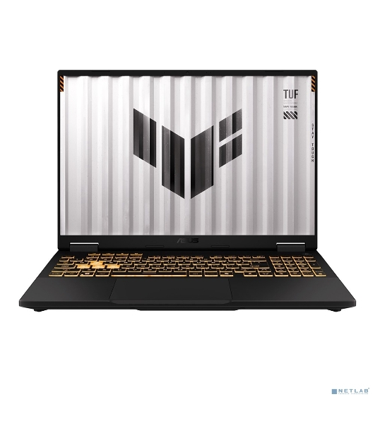 Ноутбук ASUS TUF F16 FX608JMR-RV170 16'(1920x1200 (матовый, 165Hz) IPS)/Intel Core i5 14450HX (2.4Ghz)/16Gb/512PCISSDGb/noDVD/Ext:nVidia GeForce RTX 5060(8192Mb)/Cam/BT/WiFi/90WHr/war 1y/2.2kg/Jaeger Gray/DOS