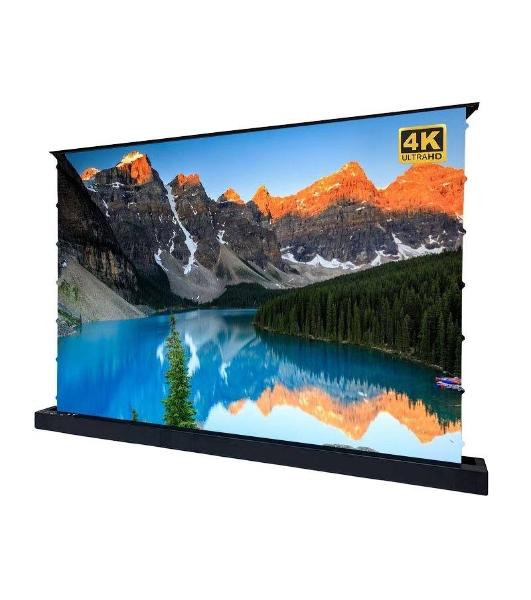 Экран S'OK для UST проектора 266x150 см, 4K, напольный c электроприводом, черный