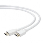 Кабель Cablexpert HDMI CC-HDMI4-W-10, 19M/19M, v2.0, медь, позол.разъемы, экран, 3 м, белый, пакет, фото7