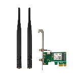 Сетевой адаптер Tenda E30 беспроводной двухдиапазонный PCI-e адаптер Wi-Fi 6 AX3000 c Bluetooth 5.0, фото 1