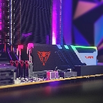 Оперативная память Patriot Viper Venom, DDR5, 32GB (2x16GB), 7400MHz, CL36, DIMM, с радиаторами, RGB, черный, фото5