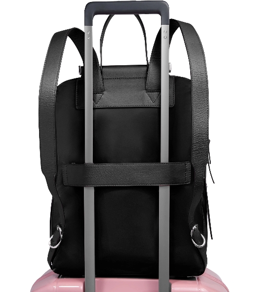 Рюкзак женский Piquadro Lyra CA4576W92T/N черный ткань/натур.кожа