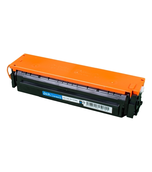 Картридж лазерный Sakura CF401X для HP Color LaserJet Pro M252n/M252dn/MFP277dw/277n, синий, 2300 к.