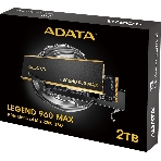 Накопитель SSD ADATA LEGEND 960 MAX, 2Tb, PCIe 4.0 x4, M.2 2280, NVMe, R/W 7400/6800, с радиатором, фото 1