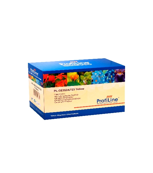 Картридж лазерный ProfiLine PL-CE252A/723 для принтеров HP Color LaserJet CP3520/CP3525n/CP3525dn/CP3525x/CM3530/CM3530fx/Canon LBP7750cdn Yellow 7000 копий
