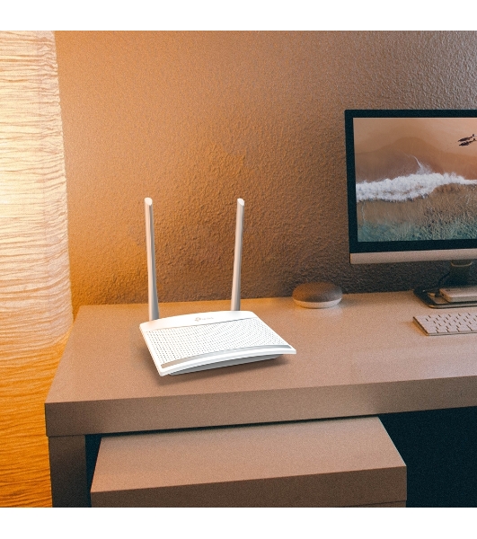 Роутер беспроводной TP-Link TL-WR820N N300 10/100BASE-TX белый