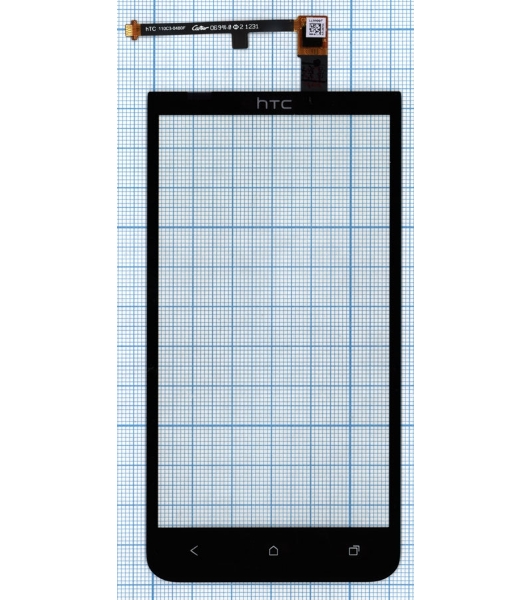 Сенсорное стекло (тачскрин) для HTC One XC X720d, черное
