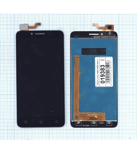 Дисплей для Lenovo A6600 A6800 черный