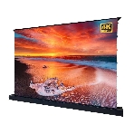 Экран S'OK для UST проектора 266x150 см, 4K, напольный c электроприводом, черный, фото 1