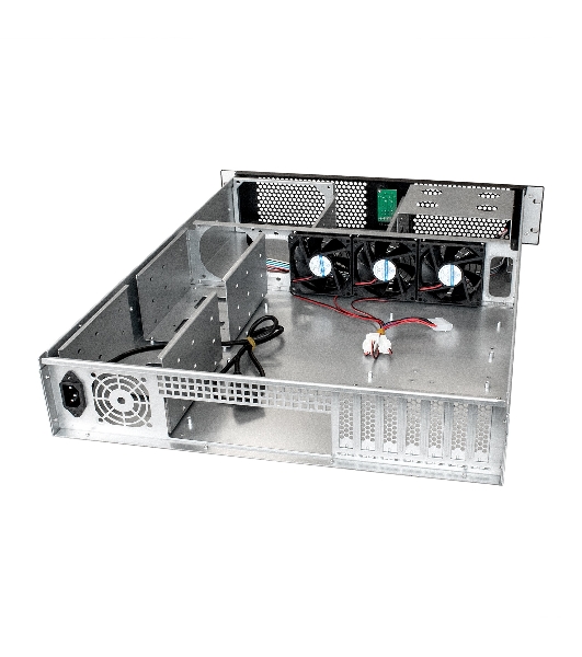 Серверный корпус ExeGate Pro EX284978RUS 2U650-08 (RM 19', высота 2U, глубина 650, БП 600ADS, 2*USB)
