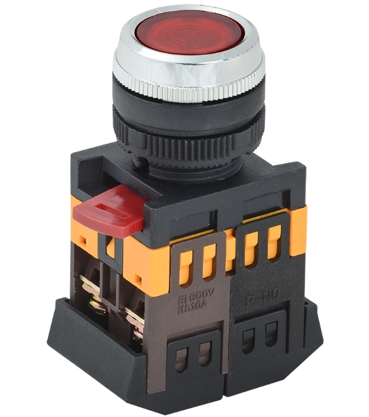 Кнопка ABLFS-22 кр. 1з+1р IEK BBT30-ABLFS-K04