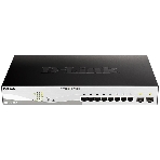Коммутатор D-Link DGS-1210-10MP/F1A, 8×1 Гбит/с + 2×1 Гбит/с SFP, настраиваемый, фото12