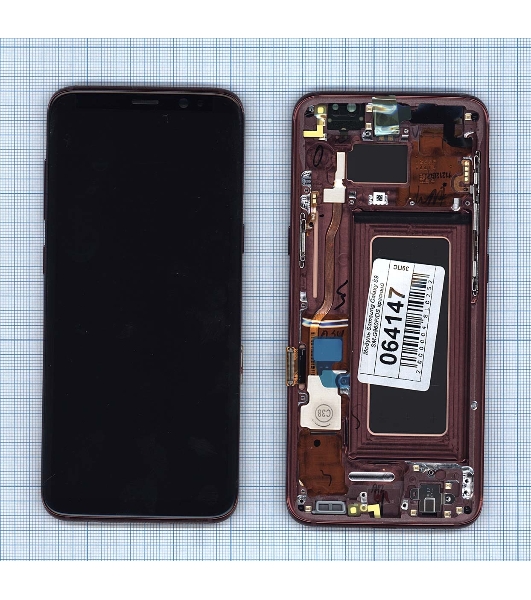 Дисплей для Samsung Galaxy S9 SM-G960F/DS красный