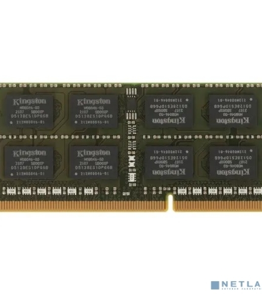 Оперативная память Kingston ValueRAM, DDR3, 8GB (1x8GB), 1600MHz, CL11, SO-DIMM