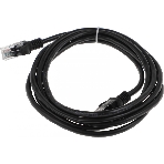 Патч-корд UTP Cablexpert cat.5e, 2м, литой, многожильный, черный, фото7