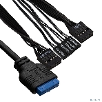 Компьютерный корпус Desktop ExeGate MI-301U-250 (mATX/mini-ITX, 1U-F250S 4см, 1хUSB+1хUSB 3.0, аудио, черный), фото6
