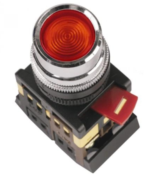 Кнопка ABLFS-22 кр. 1з+1р IEK BBT30-ABLFS-K04