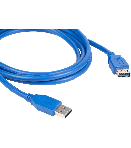 Кабель Kramer Electronics C-USB3/AAE-3 USB-A 3.0 вилка-розетка, 0,9 м