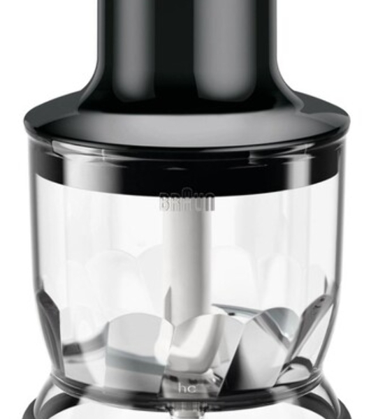 Блендер погружной Braun Multiquick 7 MQ7045X черный, 1000 Вт, плавная регулировка, турбо