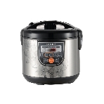 Мультиварка Centek CT-1498 (черный, сталь) 700Вт, 5.0л, 10 программ + 28 программ Мультишеф, фото 1