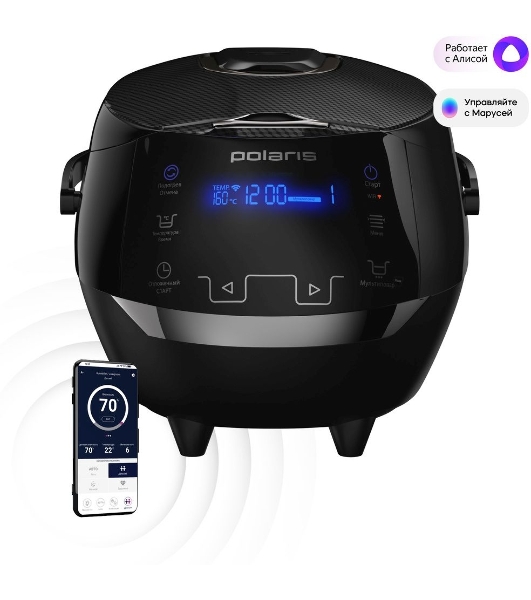 Мультиварка Polaris PMC 0526 5л 860Вт черный