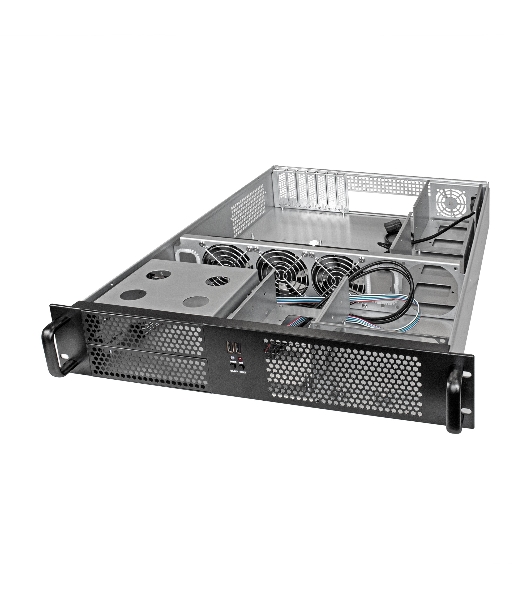 Серверный корпус ExeGate Pro EX284978RUS 2U650-08 (RM 19', высота 2U, глубина 650, БП 600ADS, 2*USB)