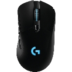 Мышь игровая Logitech G703 Lightspeed черная, сенсор 100-25600dpi (Hero25K), беспроводная 2.4GHz + USB 1,8м, 5 программируемых кнопок + колесо прокрутки, RGB-подсветка, под правую руку, фото45