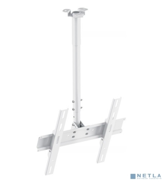 Кронштейн для телевизора Holder PR-101-W белый 32'-65' макс.60кг потолочный фиксированный