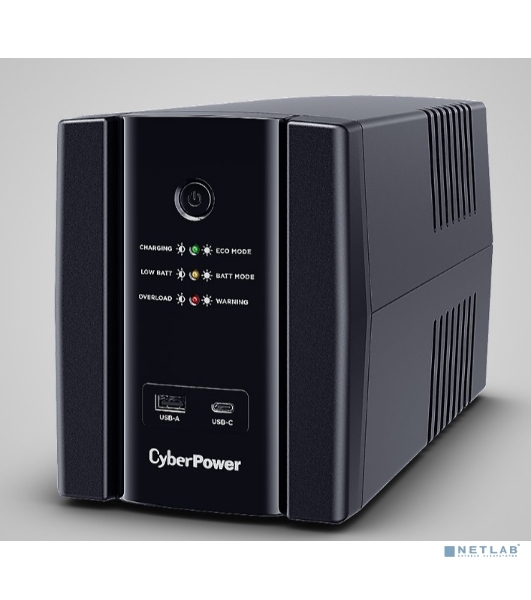 Источник бесперебойного питания CyberPower UT2200EG/2200 ВА/1320 Вт/USB/RJ11/45/4 х CEE 7 (евророзетка)