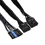 Компьютерный корпус Minitower ExeGate BA-309-UNS450 (mATX, БП UNS450 с вент. 12см, 2*USB, HD аудио, черный), фото4
