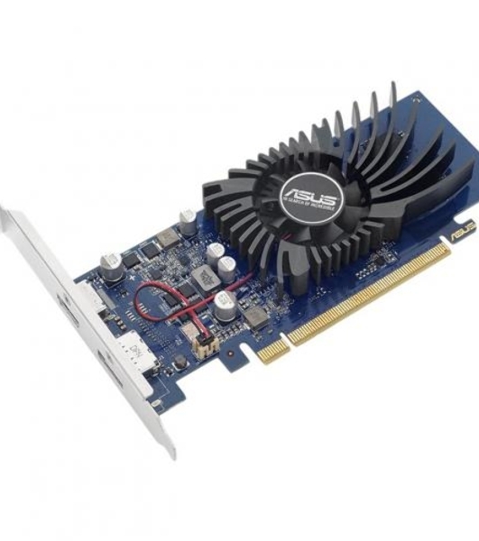 Видеокарта Asus GT1030-2G-BRK nVidia GeForce GT 1030 2048Mb 64bit GDDR5 1228/6008/HDMIx1/DPx1/HDCP PCI-Elow profile Ret