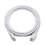 Кабель Cablexpert HDMI CC-HDMI4-W-10, 19M/19M, v2.0, медь, позол.разъемы, экран, 3 м, белый, пакет, фото8