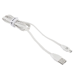 Кабель USB ACD-Life MicroUSB - USB-A TPE, 1м, белый, фото4