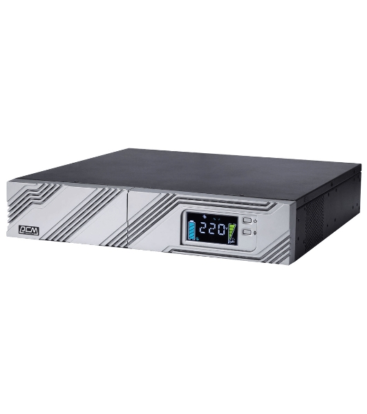 Источник бесперебойного питания Powercom Smart King RT SRT-1500A LCD 1350Вт 1500ВА черный