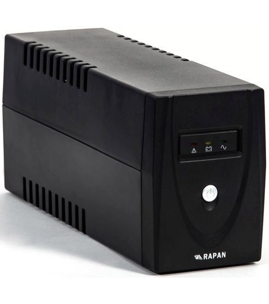 Источник бесперебойного питания RAPAN-UPS 600 220В 600В.А/350Вт меандр с АКБ 7А.ч интерактивный Бастион 739
