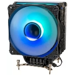 Кулер для процессора Eurocase 6PI120ARGb черный, 120 мм, алюминий/медь, 1800 об/мин, 36 дБ, 4 pin, 200 Вт, 157 мм, фото5