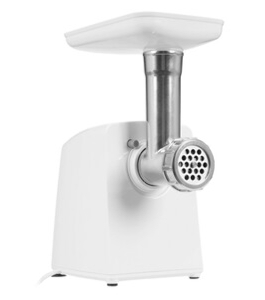 Мясорубка электрическая Candy CG-100 белый, 900 Вт, 2.2 кг/мин, реверс, защита от перегрузки, насадки - 4