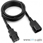 Кабель питания сист.блок-монитор Cablexpert PC-189-1-1.8M, 1.8м, C13-C14, 3x1кв.мм., черный, с заземлением, фото7