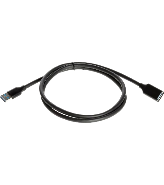 Кабель удлинительный USB3.0 Am-Af 1m Telecom черный (TUS708-1M)