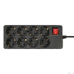 Сетевой фильтр Buro 800SH-1.8-B 1.8 м, 8 розеток, черный, коробка, фото8