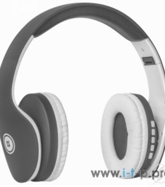 Беспроводные/проводные наушники Defender FreeMotion B525 серый/белый, накладные, Bluetooth + проводной, до 8 ч