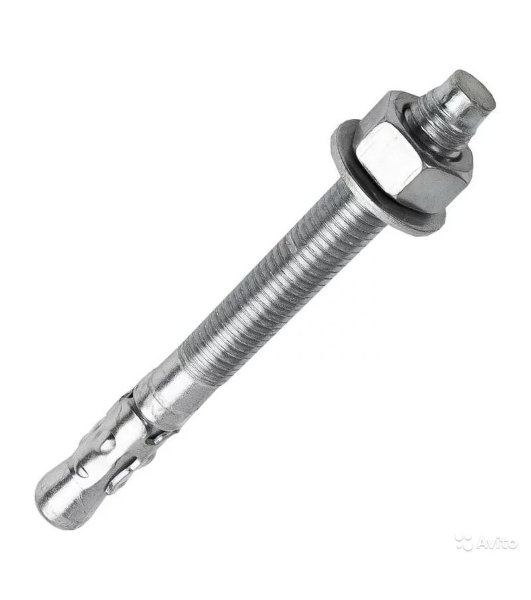 Анкер клиновой М8х80 (уп.25шт) СТРОЙМЕТИЗ UTORM968923