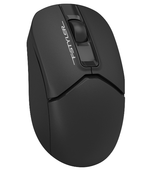 Мышь беспроводная A4Tech Fstyler FB12 черный, 1200 dpi, радиоканал, Bluetooth, USB, кнопки - 3