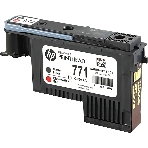 Картридж струйный HP CE017A черный матовый/хроматический красный печатающая головка для HP DJ Z6200, фото4