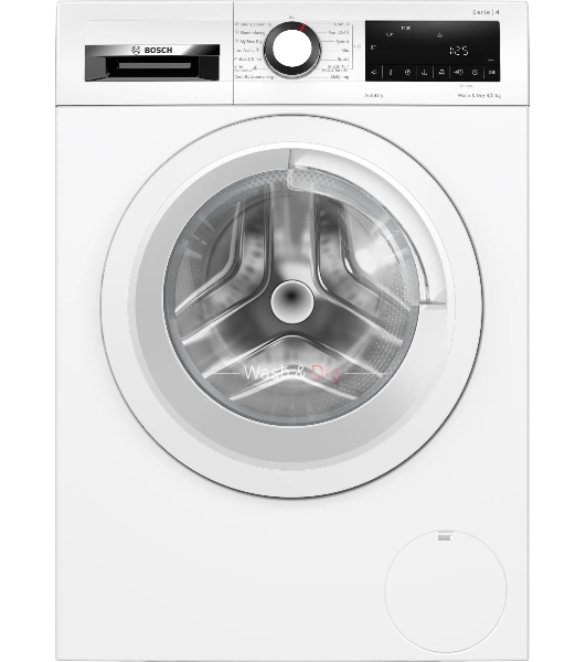 Стирально-сушильная машина Bosch WNA144VLSN белый, загр.фронтальная, макс.: 9 кг, 1400 об/мин, класс: Е