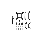 Кулер для процессора DEEPCOOL AN400 черный, 92 мм, алюминий/медь, 2950 об/мин, 23.2 дБ, 4 pin, 150 Вт, 52.5 мм, фото12