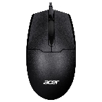 Мышь проводная Acer OMW126 черный, 1200 dpi, USB, кнопки - 3, фото17